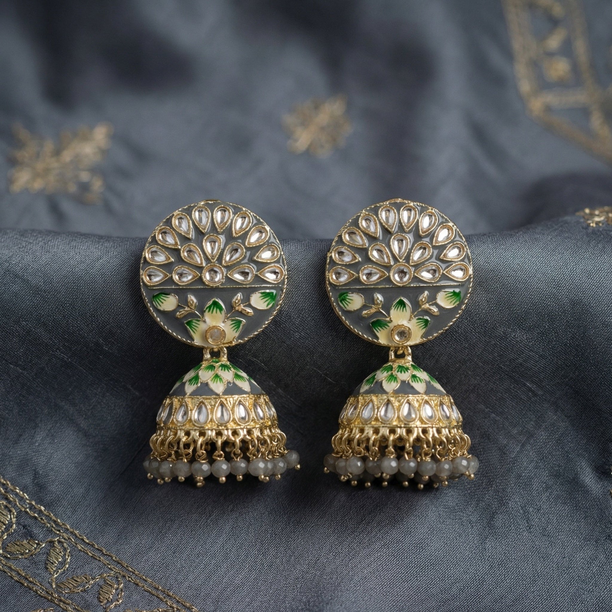 Mah-e-Falak Jhumka Earrings
