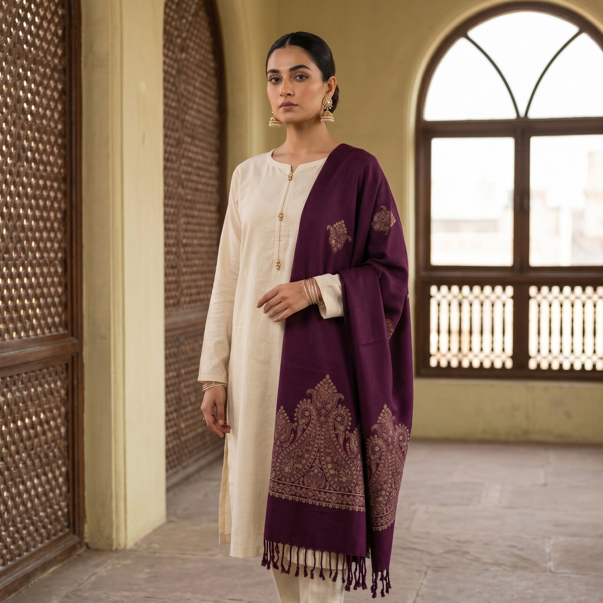 Shahzadi Mehr - Salwar Kameez and Dupetta Set